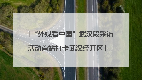 “外媒看中国”武汉段采访活动首站打卡武汉经开区