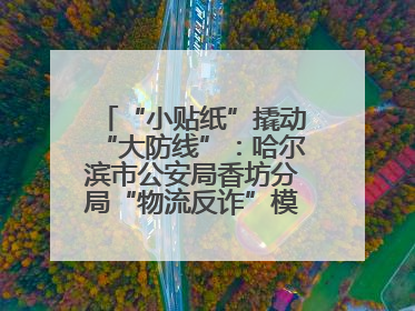 “小贴纸”撬动“大防线”：哈尔滨市公安局香坊分局“物流反诈”模式守护群众“钱袋子”