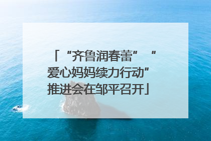 “齐鲁润春蕾”“爱心妈妈续力行动”推进会在邹平召开