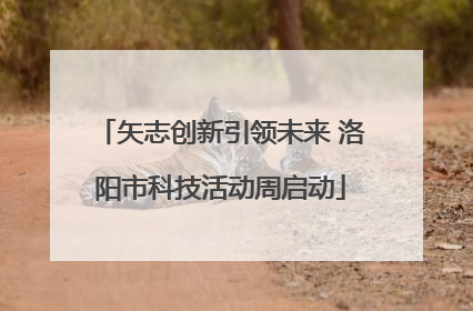 矢志创新引领未来 洛阳市科技活动周启动