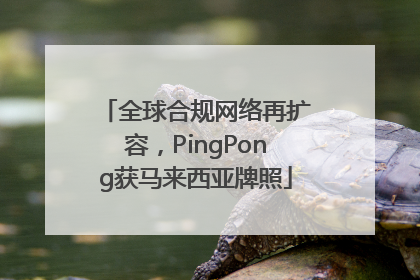全球合规网络再扩容，PingPong获马来西亚牌照