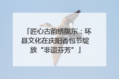 匠心古韵绣陇东：环县文化在庆阳香包节绽放“非遗芬芳”