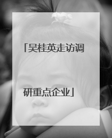 吴桂英走访调研重点企业
