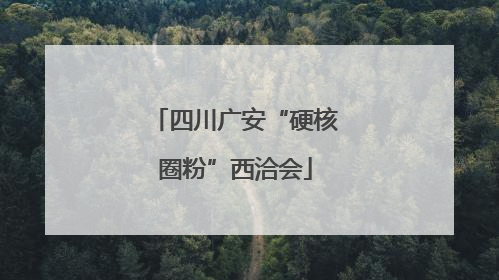 四川广安“硬核圈粉”西洽会