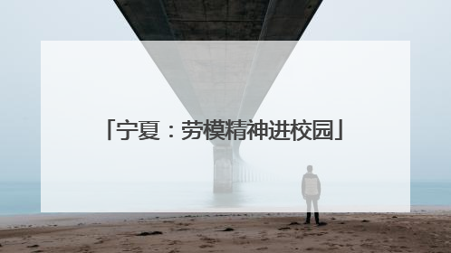 宁夏：劳模精神进校园