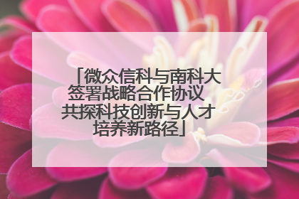 微众信科与南科大签署战略合作协议 共探科技创新与人才培养新路径