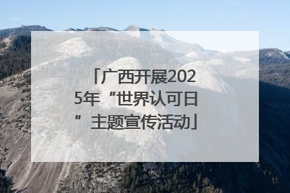 广西开展2025年“世界认可日”主题宣传活动