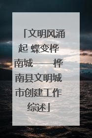 文明风涌起 蝶变桦南城——桦南县文明城市创建工作综述