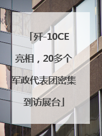 歼-10CE亮相，20多个军政代表团密集到访展台