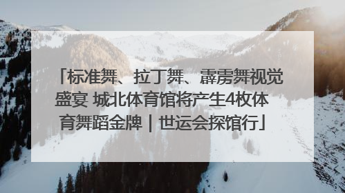 标准舞、拉丁舞、霹雳舞视觉盛宴 城北体育馆将产生4枚体育舞蹈金牌｜世运会探馆行