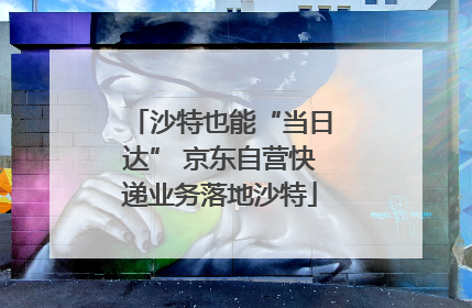 沙特也能“当日达” 京东自营快递业务落地沙特