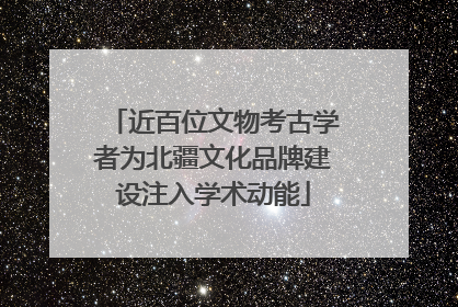 近百位文物考古学者为北疆文化品牌建设注入学术动能