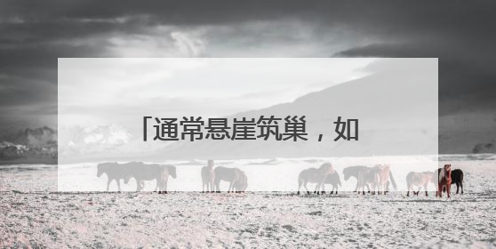 通常悬崖筑巢，如今首钢园安家！还孵出10只萌宝宝