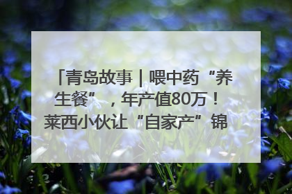 青岛故事｜喂中药“养生餐”，年产值80万！莱西小伙让“自家产”锦鲤“游”向全国