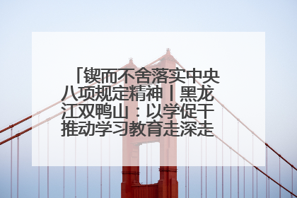 锲而不舍落实中央八项规定精神丨黑龙江双鸭山：以学促干推动学习教育走深走实 从小事入手写好“民生答卷”
