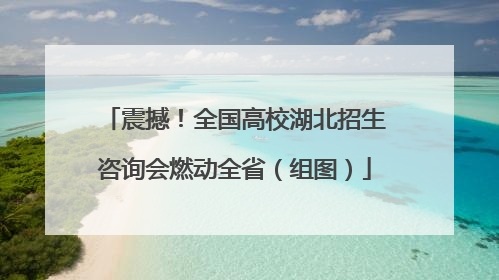 震撼！全国高校湖北招生咨询会燃动全省（组图）