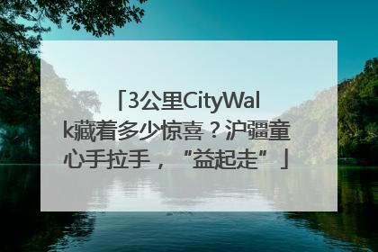3公里CityWalk藏着多少惊喜？沪疆童心手拉手，“益起走”
