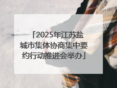 2025年江苏盐城市集体协商集中要约行动推进会举办