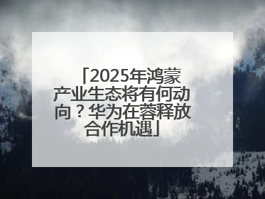 2025年鸿蒙产业生态将有何动向?华为在蓉释放合作机遇