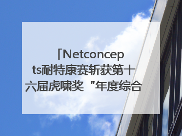 Netconcepts耐特康赛斩获第十六届虎啸奖“年度综合服务商”大奖